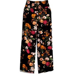 Margery High Rise Wide Leg Pants - floral